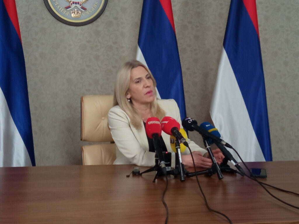 ЦВИЈАНОВИЋ ПОРУЧИЛА: Очекујемо информације о разграничењу са Србијом и Хрватском