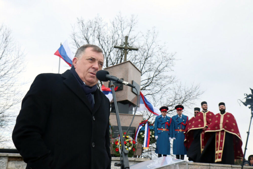 „OVO SE NE MOŽE OPROSTITI“ Dodik: Srbi bili okovani snijegom i opkoljeni ustašama