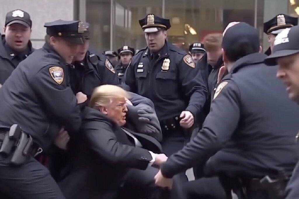 „MISLIO SAM DA SU PRAVE“ Vještačka inteligencija napravila realne fotografije Trampovog hapšenja (FOTO)