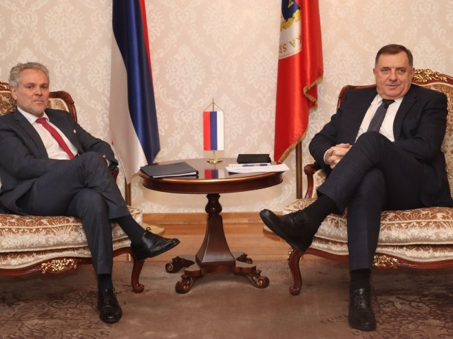 DODIK NAKON SASTANKA SA SATLEROM: Srpska neće tolerisati blokade sa zajedničkog nivoa