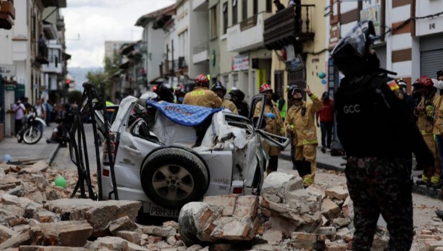 POGINULE NAJMANJE ČETIRI OSOBE: Ekvador broji mrtve nakon razornog zemljotresa