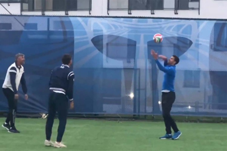 NI DRUGI SPORTOVI MU NISU PROBLEM: Đoković se sjajno zabavlja u Banjaluci (VIDEO)