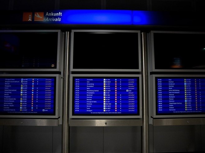 ZBOG ŠTRAJKA: Neće biti odlazaka sa aerodroma u Hamburgu
