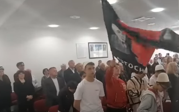 SKANDAL U ZADRU: Predsjednici dočekani zastavama tzv. velike Albanije (VIDEO)