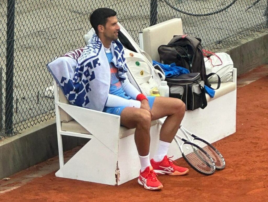 ĐOKOVIĆ ODRAĐUJE PRVI TRENING U BANJALUCI: Podršku pružili građani i Milorad Dodik (FOTO)