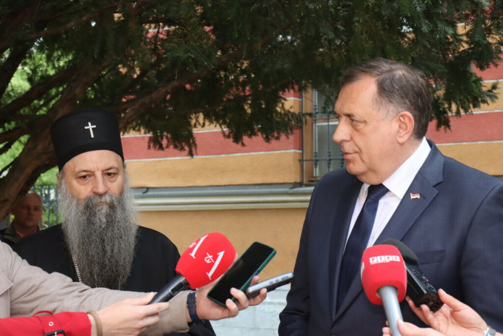 ДОДИК: Долазак патријарха је празник за Српску