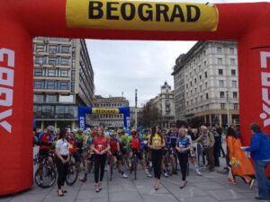 SPEKTAKL O KOME SVI PRIČAJU: Počinje Međunarodna biciklistička trka Beograd-Banjaluka