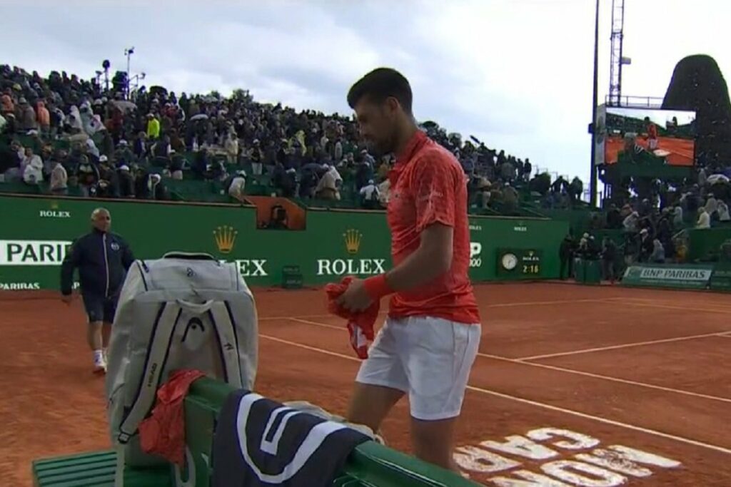 OTVORILO SE NEBO: Prekinut meč Đokovića u Monte Karlu (VIDEO)