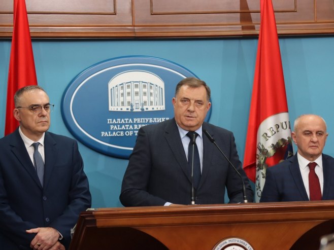 SRPSKA PRIPREMILA ODGOVOR SARAJEVU Dodik: Političke stranke se složile oko nacrta zajedničke izjave