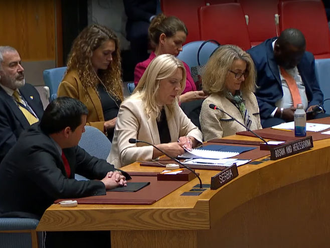 U SRPSKOJ SLOŽNI: Cvijanović branila stav Srpske u Savjetu bezbjednostu UN-a