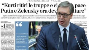 „NEKA KURTI POVUČE TRUPE I BIĆE MIRA“: Predsjednik Vučić za italijansku „La Stampu“