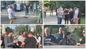 PROZAPADNI POLITIČKI PROTESTI – UDARALI ČOVJEKA KAIŠEM: Desničari napravili incident na protestu