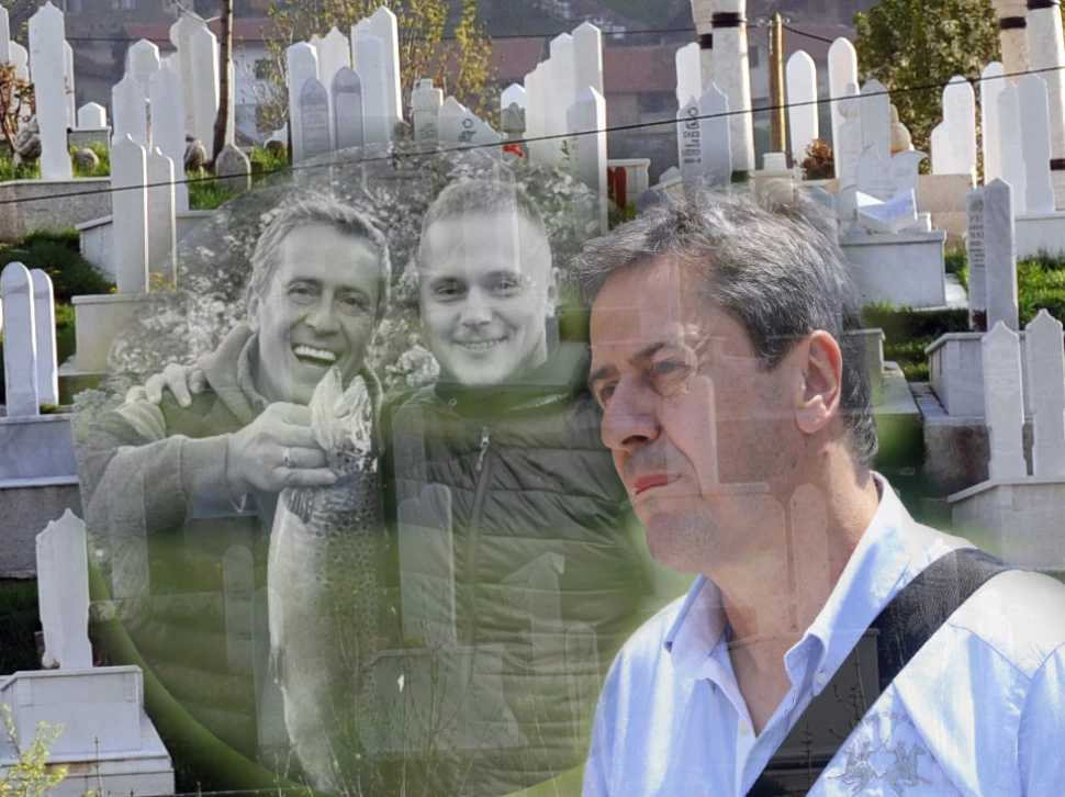 „ВОЉЕЋУ ТЕ ЗАУВИЈЕК“ Енесу Беговићу позлило на сахрани сина, грцао у сузама