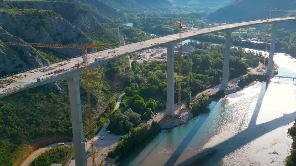 ПРИЗОР КОЈИ ОДУЗИМА ДАХ: Погледајте како изгледа највећи мост у Босни и Херцеговини (ВИДЕО)