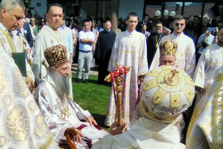 BRATUNAC: Patrijarh Porfirije na obilježavanju 31 godine od stradanja srpskog naroda srednjeg Podrinja