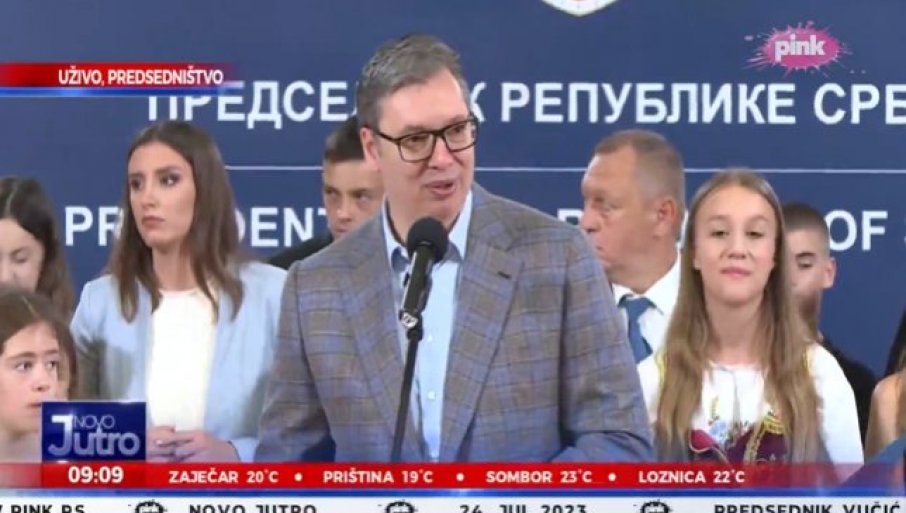 VUČIĆ SA SRPSKOM DJECOM IZ REGIONA: „Ovo je vaša kuća – uvek ćemo vas dočekati raširenih ruku“ (VIDEO)