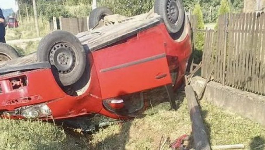 „BOG GA JE SPASIO“ Teška nesreća kod Obrenovca, vozač se izvukao za dlaku