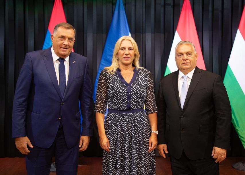 „TO JA ZOVEM POVEZIVANJE“ Oglasio se Orban nakon sastanka sa Dodikom i Cvijanovićevom (FOTO)