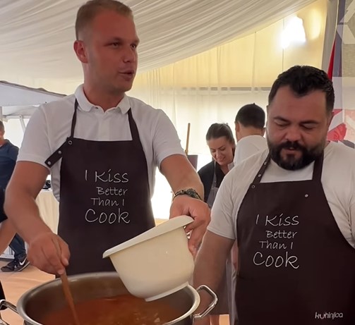 NIŠTA BEZ KAŠIKE: Evo ko je zakuvao najbolju čorbu na Kočićevom zboru i šta je tu radio Draško Stanivuković (VIDEO)