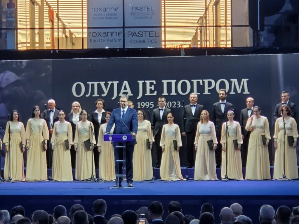 ВУЧИЋ: „Олуја“ највеће етничко чишћење; Србија ће увијек бити уз Српску