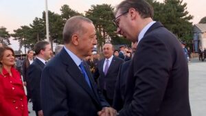 PREDSJEDNIK SRBIJE U POSJETI MAĐARSKOJ: Vučić se sastao sa Erdoganom