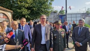 VUČIĆ: Srbija mnogo snažnija i jača; Dodik: Nema slobode i slobodne države bez dobro opremljene vojske (FOTO)