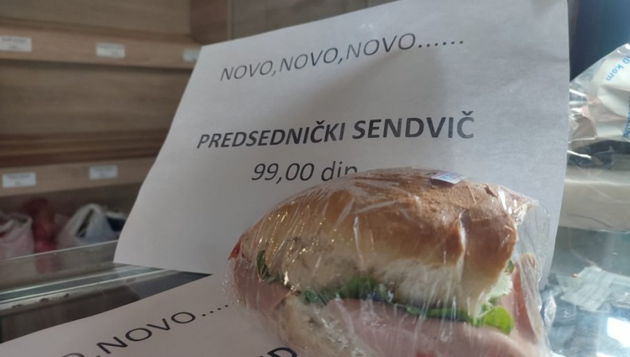 HIT NA VIDIKOVCU: „Predsjednički sendvič“ se prodaje kao alva (VIDEO)