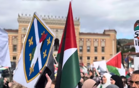 ZASTAVE TERORISTA NA SKUPU PODRŠKE PALESTINI: Kakva je povezanost Hamasa i Bošnjaka u BiH? (VIDEO)