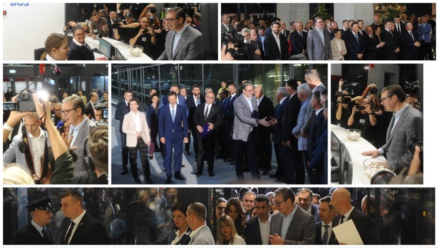 BEOGRAD DOBIO SAVREMENU ŽELJEZNIČKU STANICU: Vučić i Dodik na svečanom otvaranju „Prokopa“ (FOTO/VIDEO)