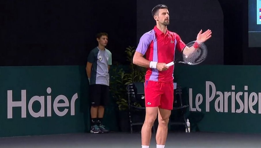 ĐOKOVIĆ SE IZVUKAO: Srbin se plasirao u četvrtfinale Mastersa u Parizu i pored stomačnih problema