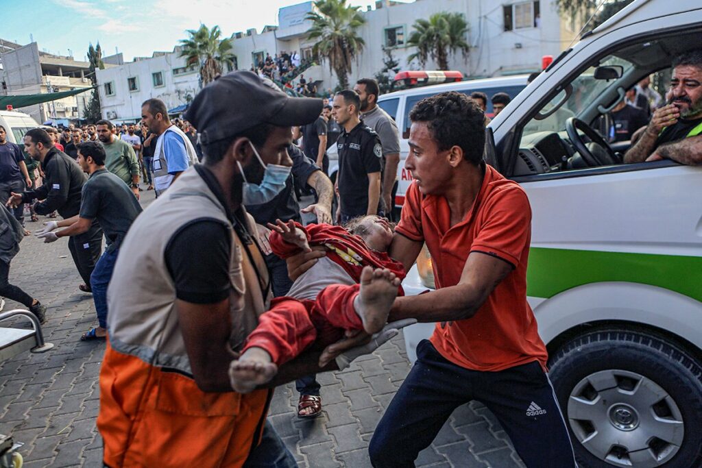ХАМАС: Израел бомбардовао болницу, најмање 500 мртвих (ВИДЕО)