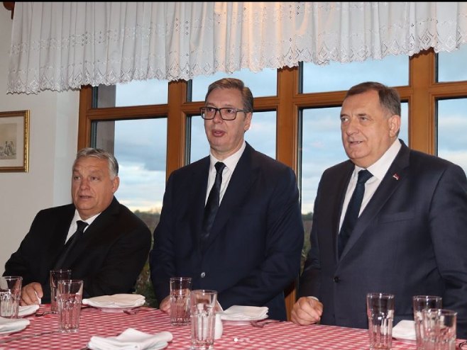 DODIK RAZGOVARAO SA VUČIĆEM I ORBANOM: Republika Srpska i Srbija su uvijek zajedno