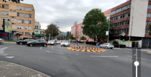 ДИО КОНЦЕПТА ЈЕДНОСМЈЕРНОГ САОБРАЋАЈА: Пуштен нови кружни ток и улица код хотела “Босна” (ВИДЕО)