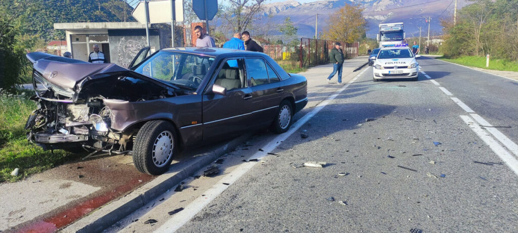 POVRIJEĐENE ČETIRI OSOBE: Poznati detalji saobraćajne nesreće kod Mostara