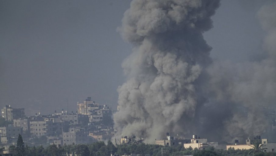 BLISKI ISTOK „GORI“: Izrael izveo napade na 80 ciljeva u pojasu Gaze
