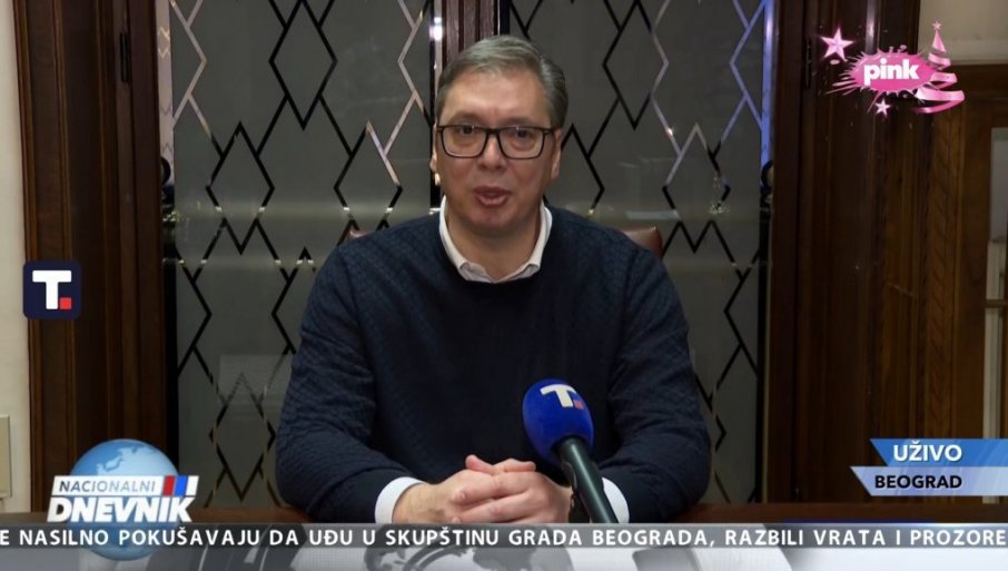 „SILEDŽIJE ĆE BITI PRIVEDENE“ Vučić: Nikakva revolucija nije u toku, okupilo se 1.195 ljudi