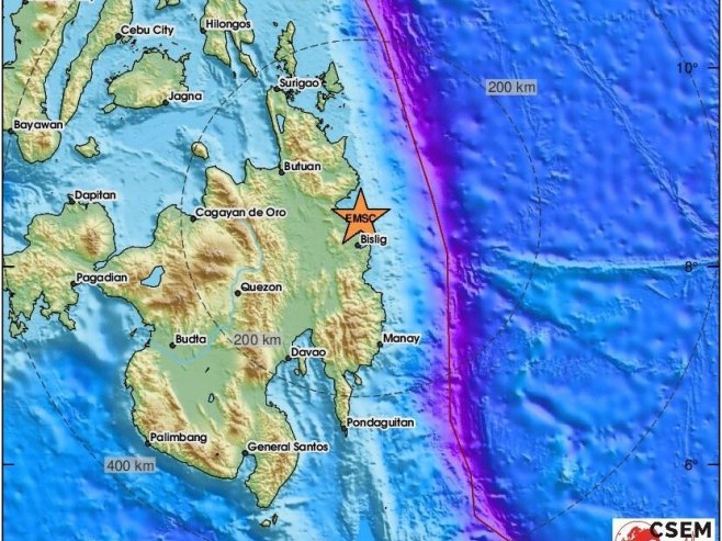TLO NE MIRUJE: Jak zemljotres pogodio Filipine