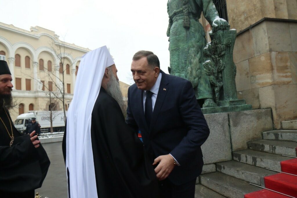 „OSJEĆAMO PODRŠKU KOJU SRBIJA PRUŽA SRPSKOJ“: Dodik razgovarao sa patrijarhom Porfirijem