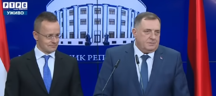 ДОДИК СЕ ОБРАТИО НАКОН САСТАНКА СА СИЈАРТОМ: Потврдили смо да је Српска на европском путу, битне су двије ствари