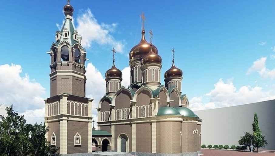 RUSKO-SRPSKI HRAM ČUVAR BANJALUKE I REPUBLIKE SRPSKE: Kopija čuvenog manastira iz Kremlja gradi se u najvećem gradu RS