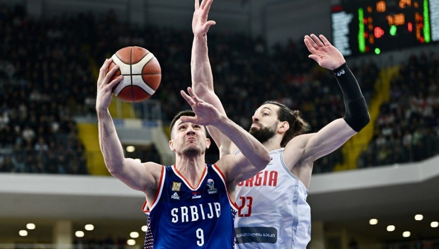 DA SE ZNA KO JE VICEŠAMPION SVIJETA: Srbija preko Gruzije napravila novi korak ka Evrobasketu