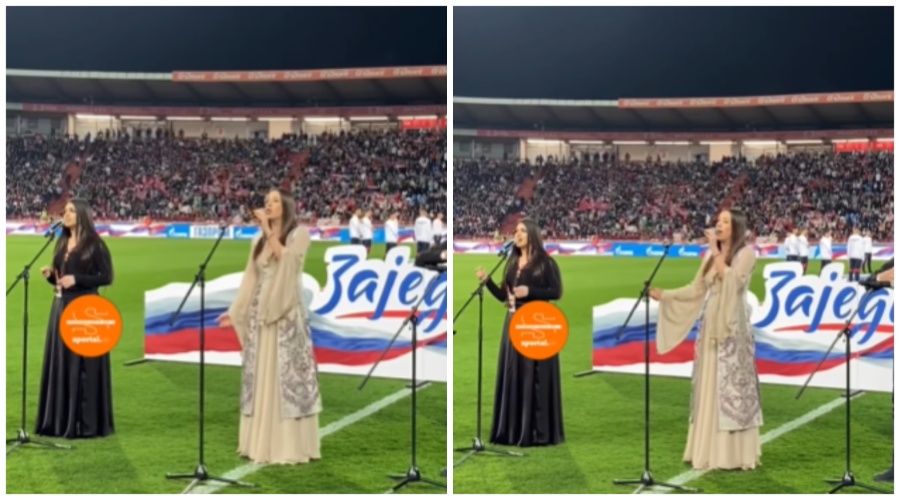 SPEKTAKL NA MARAKANI: Danica Crnogorčević digla atmosferu do usijanja, Delije i navijači Zenita zajedno pjevali (VIDEO)
