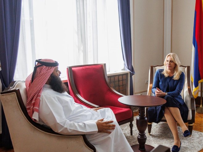 JAČANJE VEZA U OBLASTI PRIVREDE I TURIZMA: Cvijanović razgovarala sa novim ambasadorom Katara