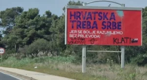 „ХРВАТСКА ТРЕБА СРБЕ…КЛАТИ..“: Мржња против српског народа не јењава
