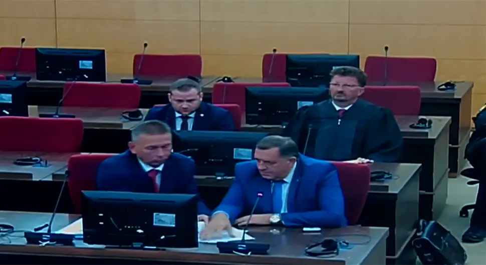 TUŽILAŠTVO IZVODI DOKAZE: Nastavak suđenja Dodiku i Lukiću u srijedu