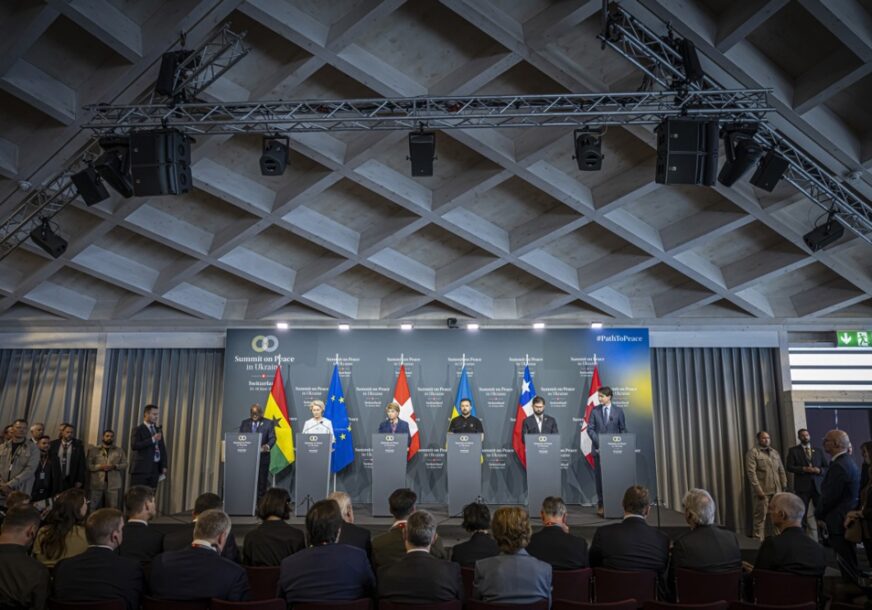 SAOPŠTENJE POTPISALO 80 ZEMALJA: Ovo su zaključci mirovnog samita o Ukrajini u Švajcarskoj
