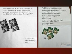 „OD NOŽA I KLANJA NIKO POBJEGAO NIJE“ Vulić i Nešić reagovali na jezive prijetnje koje su dobili poštom (FOTO)