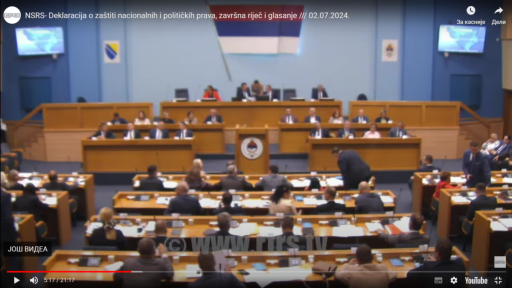 USVOJEN DNEVNI RED: Počela posebna sjednica o nacrtu novog Ustava u Banjaluci