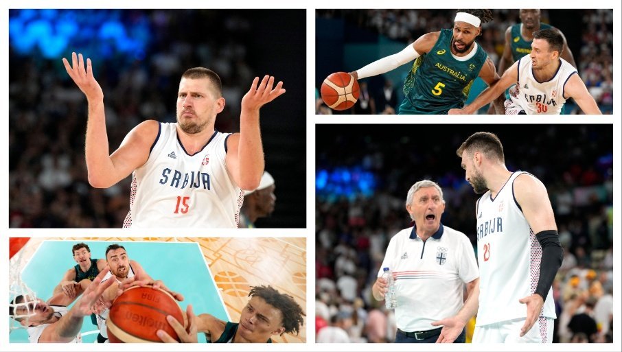 NAJLUĐA UTAKMICA IKADA! Srbija nokautirala Australiju i ušla u polufinale Olimpijskih igara!