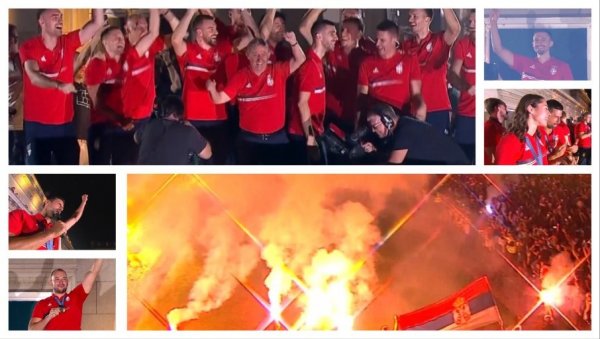 NIKAD NIJE BILO OVAKO! Svečani doček olimpijaca u Beogradu protekao uz nestvarne scene! Suze radosnice, baklje, pjesma – čista emocija!